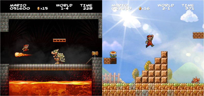 Illustration for article titled Así sería el Super Mario Bros original si lo hubieran creado en HD